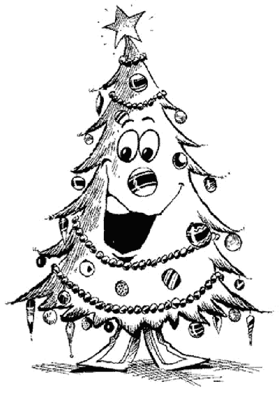 Free Printable Christmas Coloring Pages 2