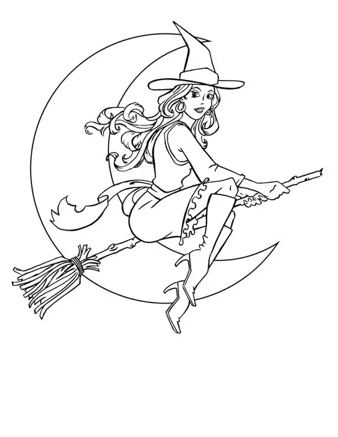 Printable Halloween Coloring Pages 4