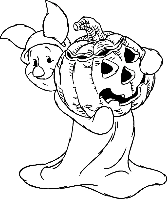 Printable Halloween Coloring Pages 7