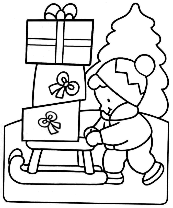 Christmas Coloring Pages Printable 2