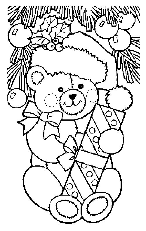 Christmas Coloring Pages Printable 9