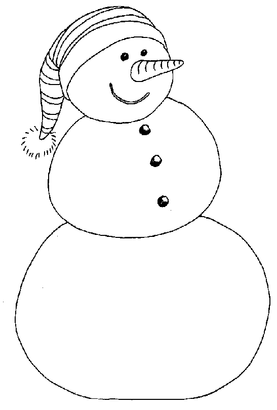 Printable Christmas Coloring Pages 3