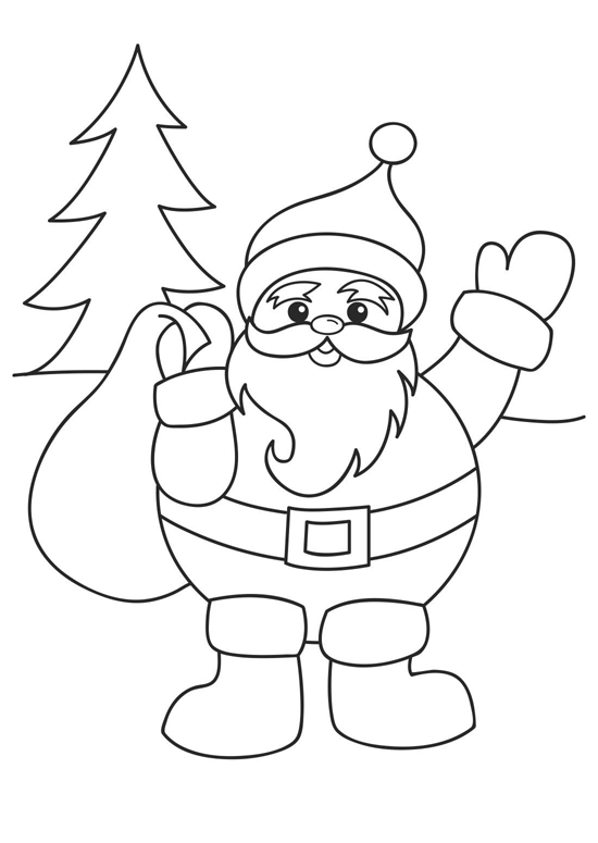 Printable Christmas Coloring Pages 4