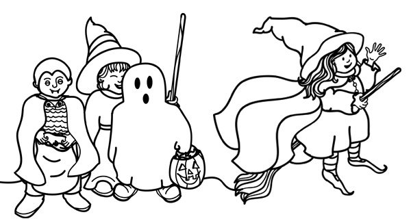 Printable Halloween Coloring Pages 5