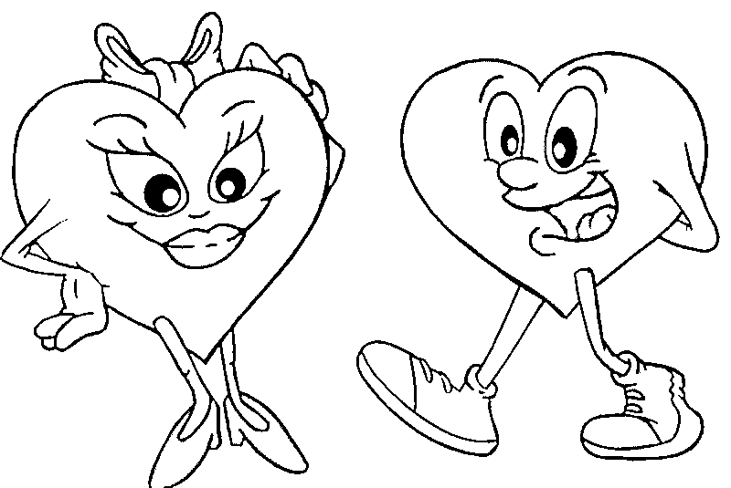 Valentine's Day Coloring Pages Printable 4